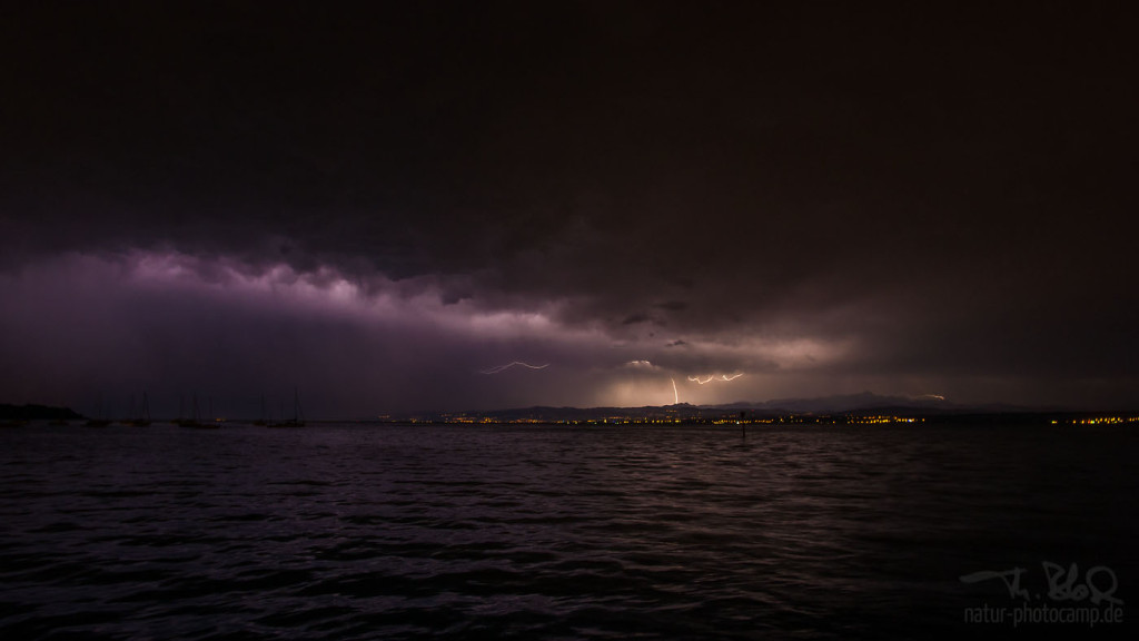 Gewitter am Bodensee